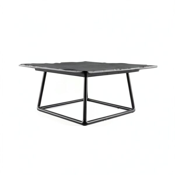 Rubber Coated Steel Pedestal 7x6x4 Black, SS764-RC by Elite Global-2