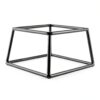 Rubber Coated Steel Pedestal 7x6x4 Black, SS764-RC by Elite Global-0